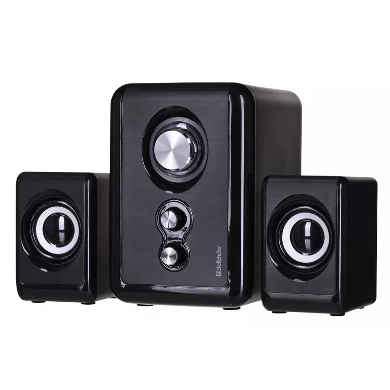 DEFENDER loudspeaker V11 11 W wired 2.1 desktop satellite speakers, USB 5 V, black