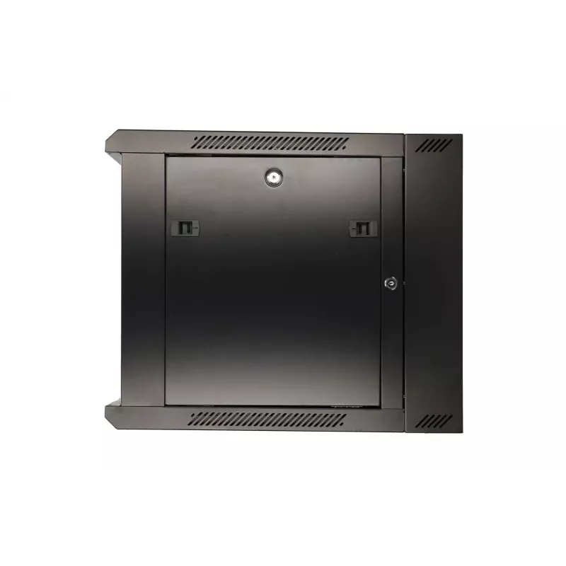 Extralink Rackmount cabinet 9U 600x600 AZH Black wall mounted, swing type