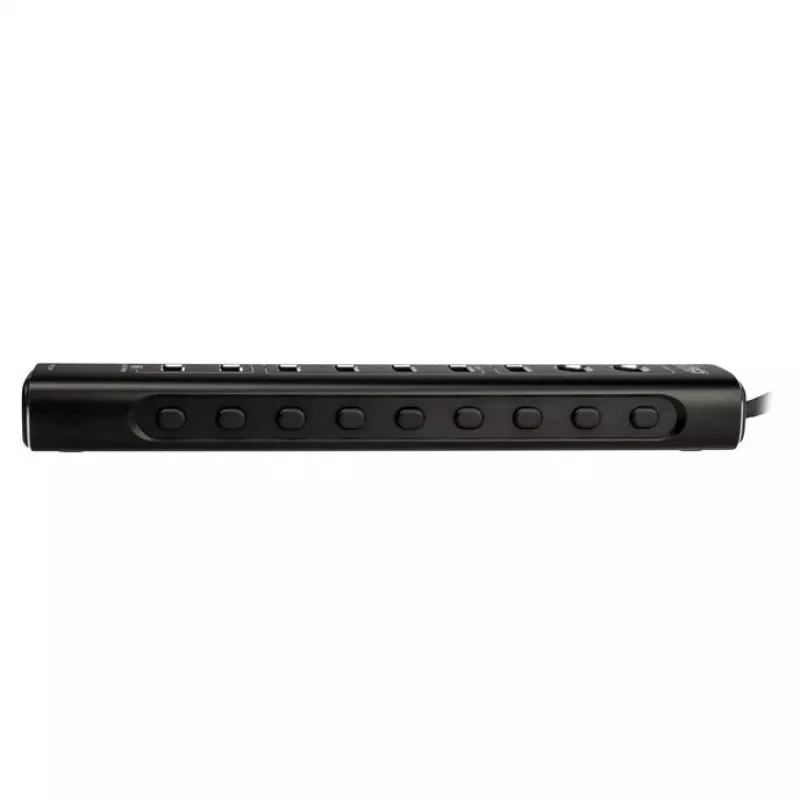 Nitro Concepts UH1, 10-Port Hybrid USB Hub, USB 3.2