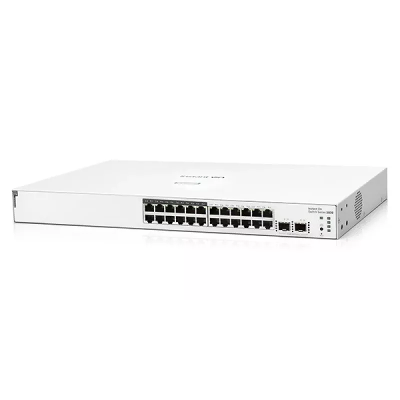 HPE Aruba Networking Networking Instant On Switch 24p Gigabit CL4 PoE 2p SFP 195W 1830
