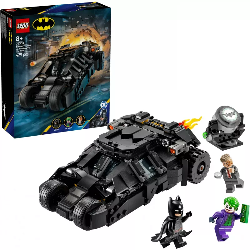 LEGO BATMAN 76303 Batman Tumbler vs. Two-Face & The Joker