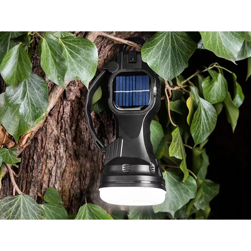 Flashlight TRACER Camping Torch 47140 Solar rechargeable, waterproof