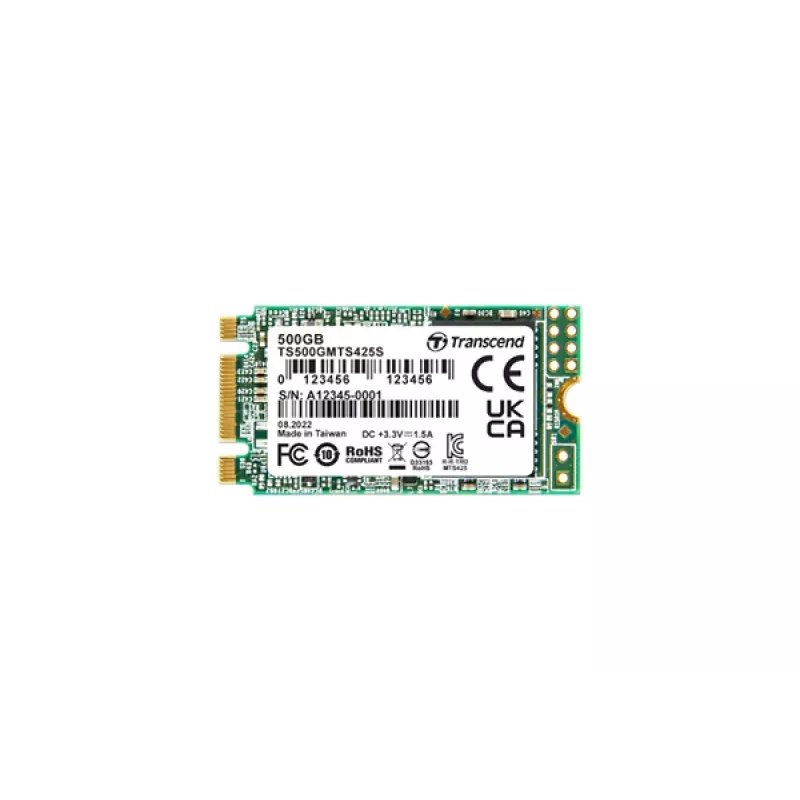 SSD disk Transcend 500 GB M.2 Serial ATA III TS500GMTS425S