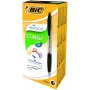 BIC Ballpoint pens ATLANTIS REFRSH 1.0 mm black, Box 12 pcs. 136717