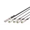 Direct Attach Cable Digitus DN-81325 40G QSFP+ to 4XSFP+ 5m
