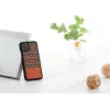 Smartphone case man and wood for iPhone 11 Pro — brown check with black trim