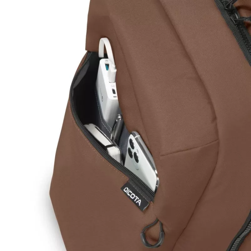 Backpack COMMUTER for a 13-16 inch notebook, brown
