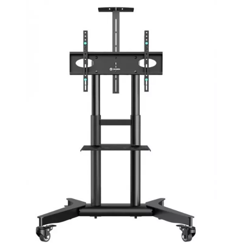 TV Stand ONKRON TS1571-B for 32–75 inch TVs, Black, compatible VESA patterns