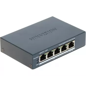 Hikvision DS-3E1505P-EI/M network switch Managed Gigabit Ethernet (10/100/1000) Power over Ethernet (PoE) Grey