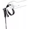 Nordic walking poles Leki NEOLITE CARBON 125 cm, carbon shaft, white, black handle and strap