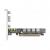 DeLOCK PCI Express x16 Card to 4 x internal SFF-8654 4i NVMe Bifurcation