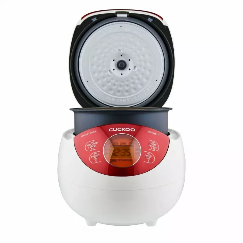Cuckoo CR-0351F RED rice cooker 0.54 L 425 W Red, White