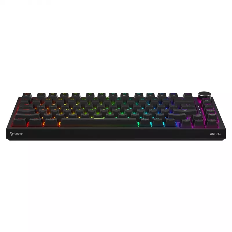 Savio ASTRAL BLACK JADE keyboard Gaming USB QWERTY US International
