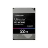 HDD Western Digital 22 TB 3.5 inch Serial ATA Ultrastar DC HC580