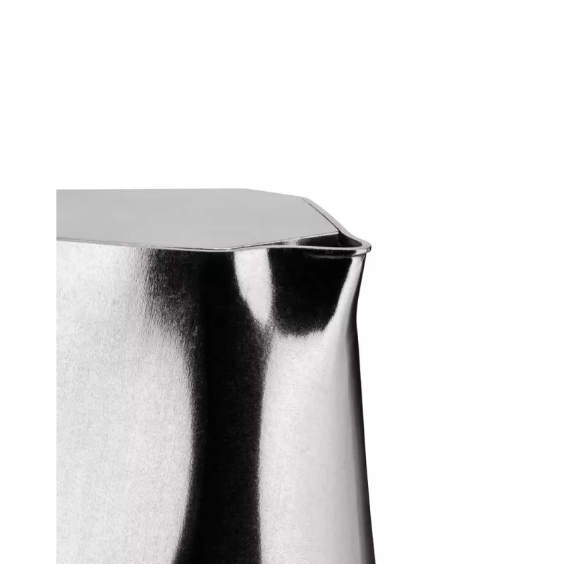 Alessi MT18/3 Espresso Machine Ossidiana, Stainless Steel, Alu, 3.5 x 18.5 x 40.5 cm