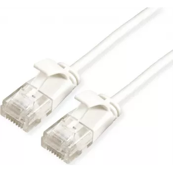 ROLINE 21.15.0982 Network Cable White 2 m Cat6a U/UTP (UTP) (21.15.0982)
