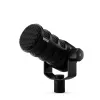 Studio microphone RØDE PodMic USB — cardioid XLR/USB, 24-bit/48 kHz, USB-C, headphone out, rotary volume, black