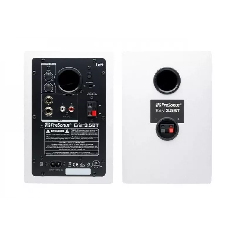 PreSonus Eris 3.5 BT White 2nd Gen - a pair of active BT monitors