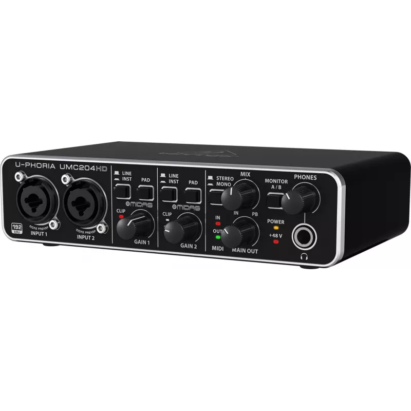 Behringer UMC204HD supplementary music equipment