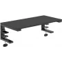 SpeaKa Professional SP-10938480 Monitor Riser 550 mm x 250 mm Height Range: 236 mm (max) Black (SP-10938480)