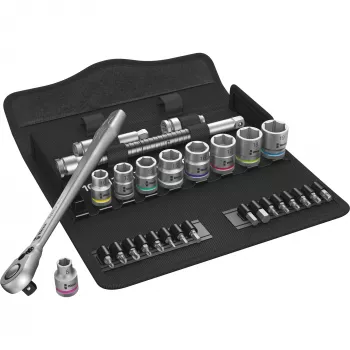 Socket wrench set Wera 8100 SB 8