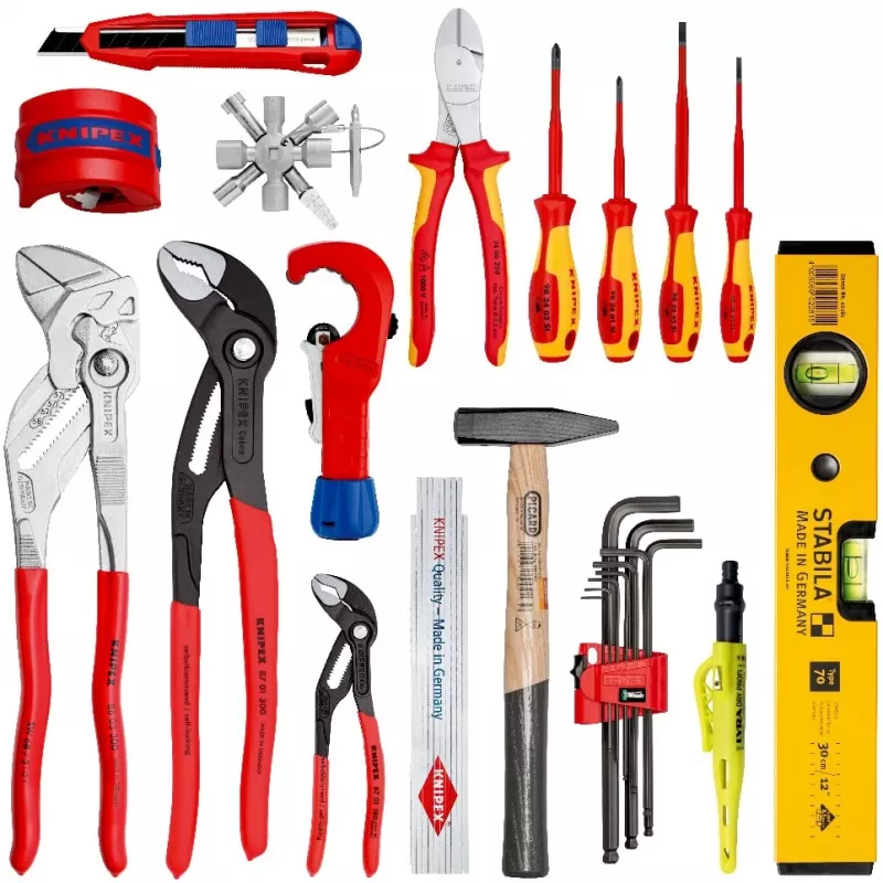 Backpack module Knipex X18 Sanitary Durable Design Compact Size for tool storage