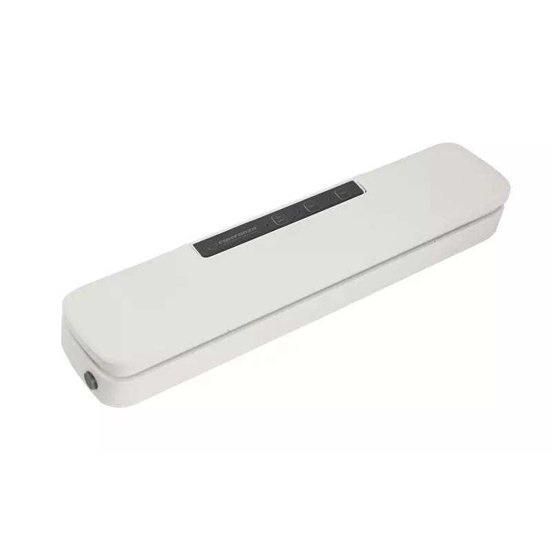 Countertop vacuum food sealer ESPERANZA EKV001 — compact, white, 30 cm sealing width, 107 W, 220–240 V