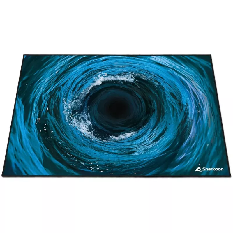 Mouse Pad Sharkoon SFM12 Black Blue White