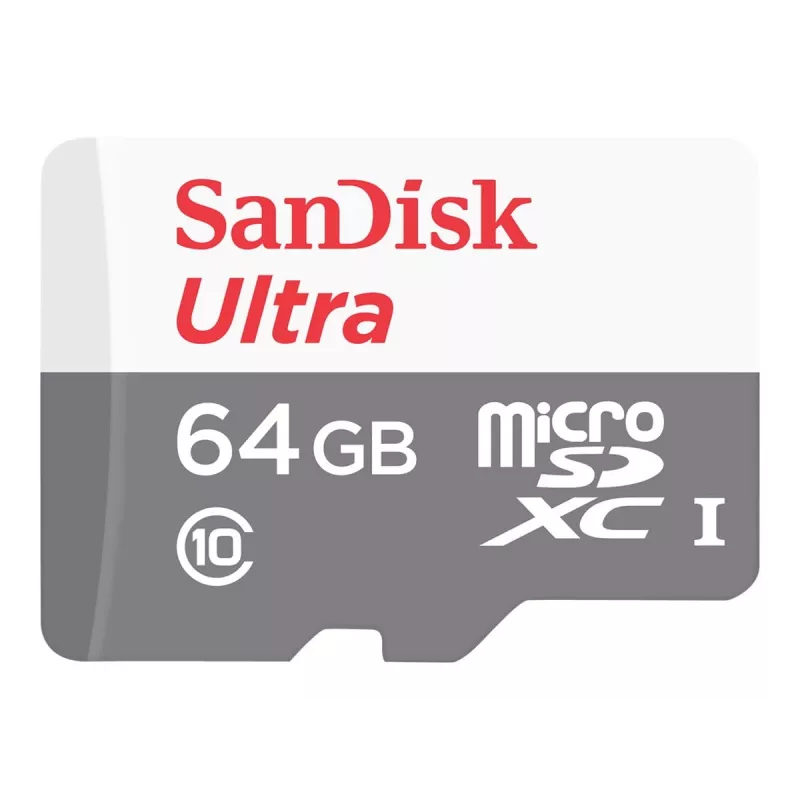 Flash memory SanDisk 64GB microSDXC Class 10 SDSQUNR-064G-GN3MA