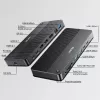 Docking Station UNITEK D1104A01 USB4 Wired 100W Power Delivery