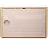 Beosound Level Speaker Gold Tone Alu (Cover Light Oak)