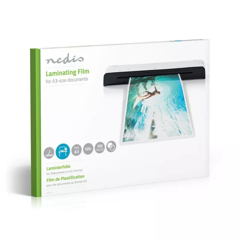 Nedis LAMIA3AT100 lamination film