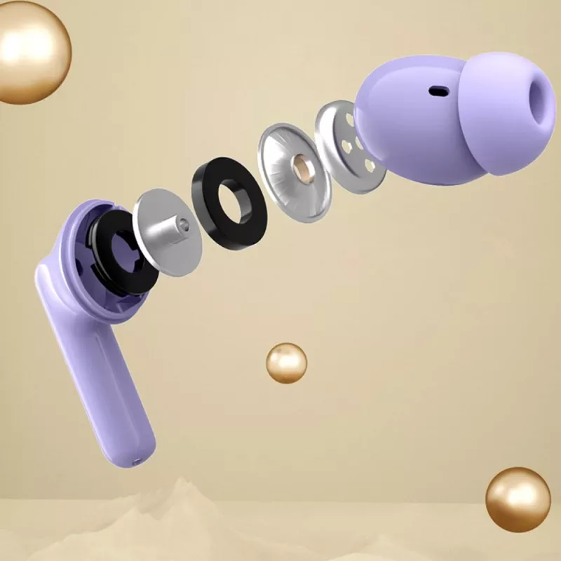 Headphones Manta MTWS008P Rytmo Purple