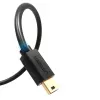 USB data cable UGREEN Thunderbolt to miniUSB 2 m Black