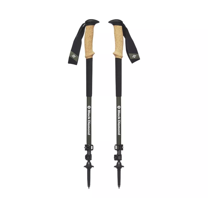 Black Diamond Alpine Carbon Cork trekking pole Unisex Telescopic