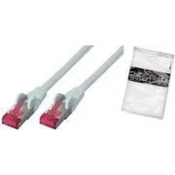 Networking Cable ShiverPeaks BS75711-A0 0.15m Cat6a S/FTP Grey