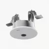 Ceiling installation housing - indoor - for some AXIS M30 cameras - aluminum - white