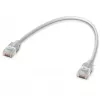Ubiquiti UACC-Cable-Patch-EL-0.15M-W networking cable Translucent, White Cat6