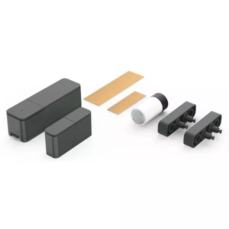 Door/Window Contact II Plus wireless door/window sensor by Bosch Smart Home, ZigBee, CR123A battery, anthracite