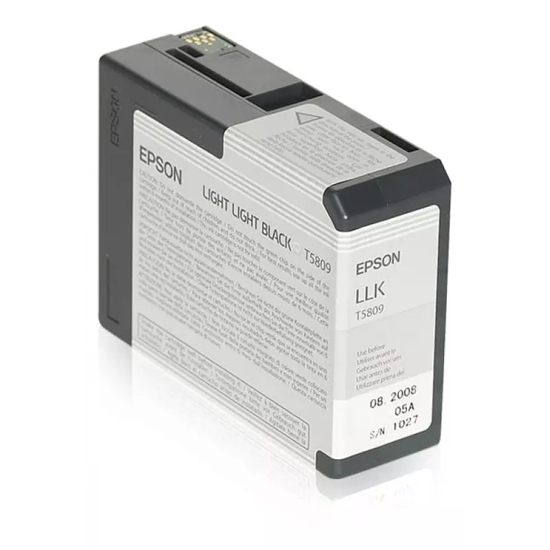 Epson Singlepack Light Light Black T580900, Light light black, Pigment-based ink, 80 ml, 1 pc(s)