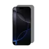 Tempered privacy glass Crong for iPhone 16 Pro — anti-glare, scratch-resistant