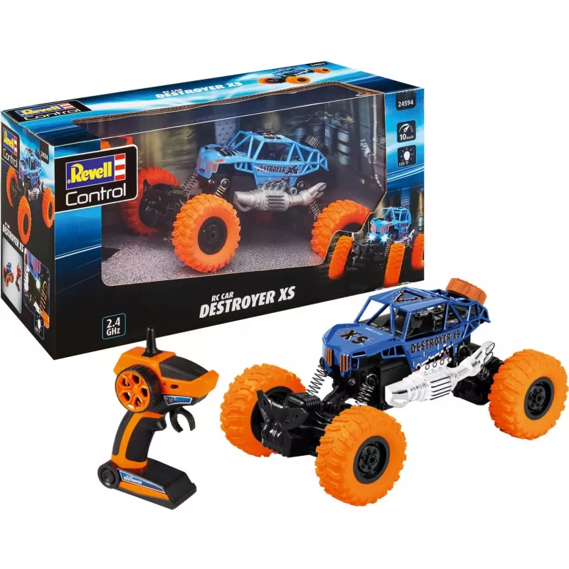 Off-Road RC Car REVELL Destroyer XS 24594 1:10 Scale - Electric Remote-Controlled Model