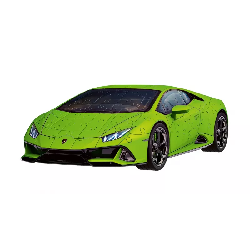 Puzzle 3D 158 pieces Lamborghini Huracan EVO green