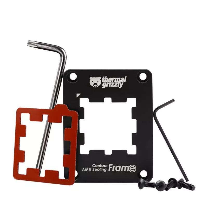 Frame upgrade kit Thermal Grizzly TG-CSF-AM5 Aluminium Black
