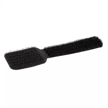 LABEL THE CABLE PRO Wall Velcro Cable Holder Set of 50 - black