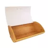 Maestro MR-1775-IVORY bread box Other Ivory, Wood Bamboo, Metal