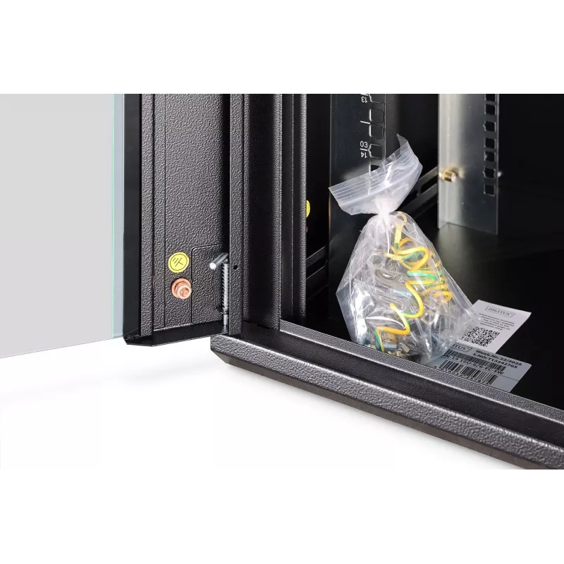 DIGITUS Dynamic-N 16U Wall Mount Cabinet 19 inch 600x450 mm Black