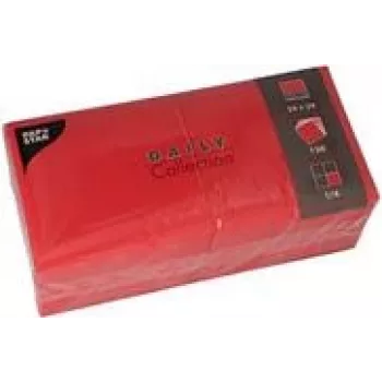 PAPSTAR napkins Daily Collection Red 2-ply 12.0 x 12.0 cm 150 pc(s) (89604Z)