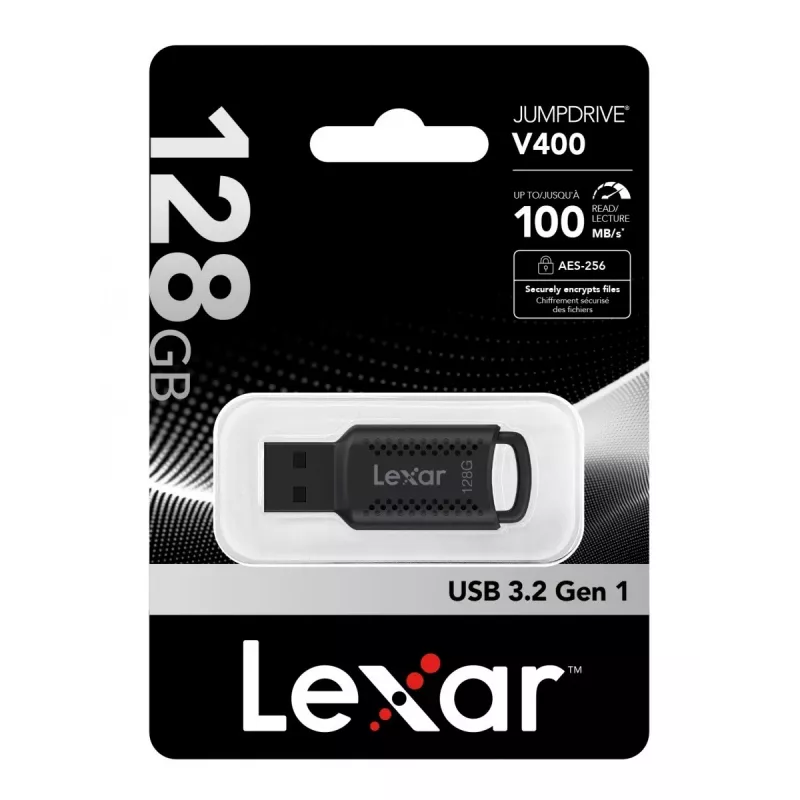 USB flash drive Lexar 128 GB USB Type-A 3.2 Gen 1 LJDV400128G-BNBNG