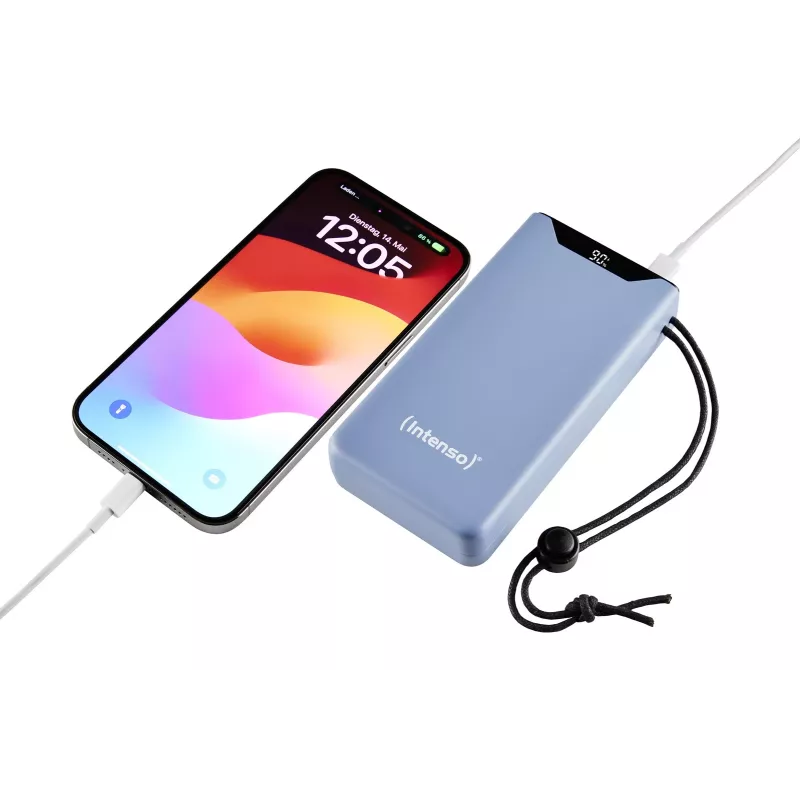 Intenso 7332055 power bank Lithium Polymer (LiPo) 20000 mAh Blue